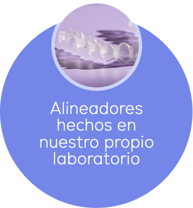 Alineadores Invisibles hechos en nuestro propio laboratorio.