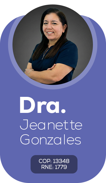 Jeanette Gonzales- Equipo de especialistas de OrthoSmile en Miraflores - Lima.