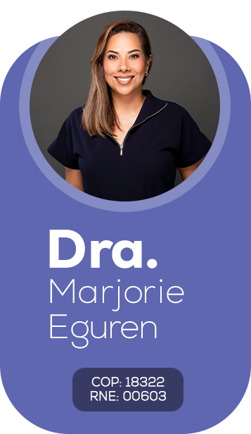 Marjorie Eguren - Equipo de especialistas de OrthoSmile en Miraflores - Lima.